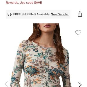 Free people lettuce trim top